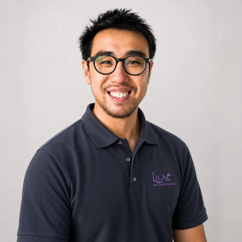 Gary Lui, owner of Lilac Air Conditioning